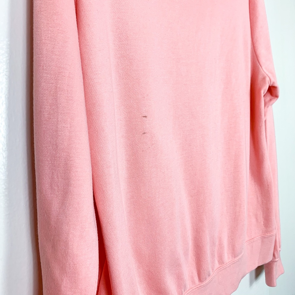 Nike Coral & Gold Hooded Sweatshirt - Picture 6 of 6
